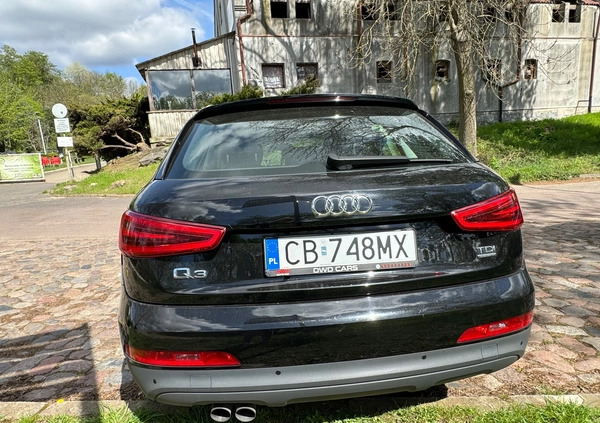 Audi Q3 cena 48000 przebieg: 330000, rok produkcji 2013 z Bydgoszcz małe 326